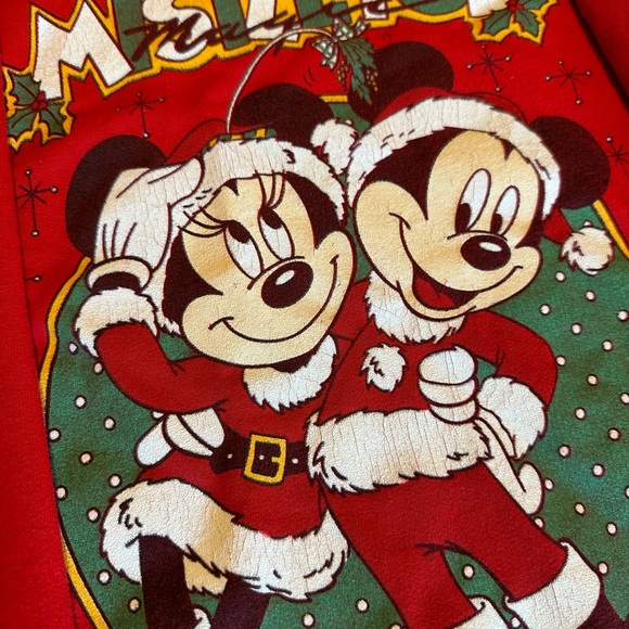 Vintage Disney Mistletoe Magic Christmas Sweater - Picture 4 of 6